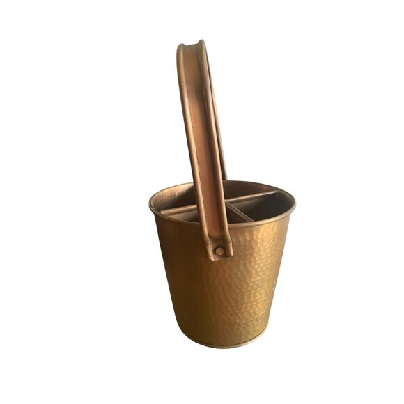 Pfaltzgraff copper pail utensil Organizer Removable Insert Naturewood Serenity - Picture 6 of 10